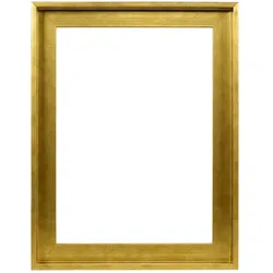 effect Schattenfugenrahmen Profil 91 Holz 90 x 120 / Antikgold