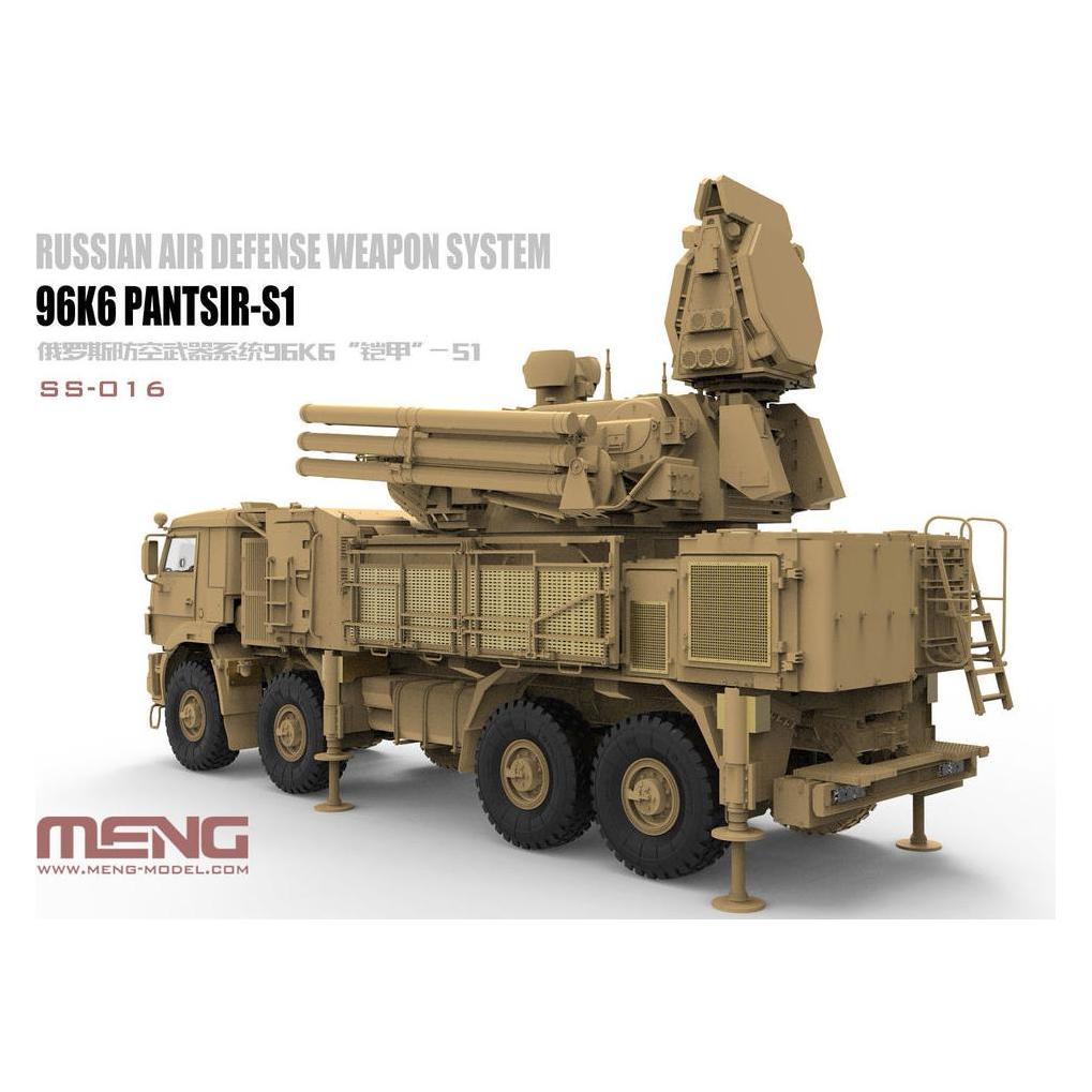 Meng-Model Russian Air Defense Weapon System 96K6 Pantsir-S1 (SS-016)
