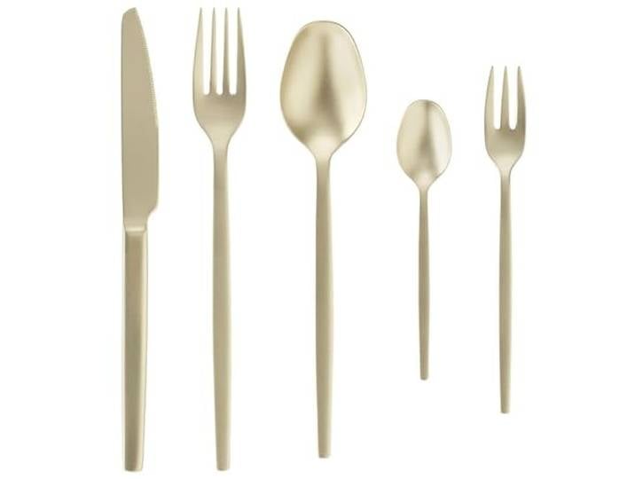 60 tlg. Besteckset ALEX CHAMPAGNE, mit champagner, matte PVD Beschichtung, Chromnickelstahl 18/10