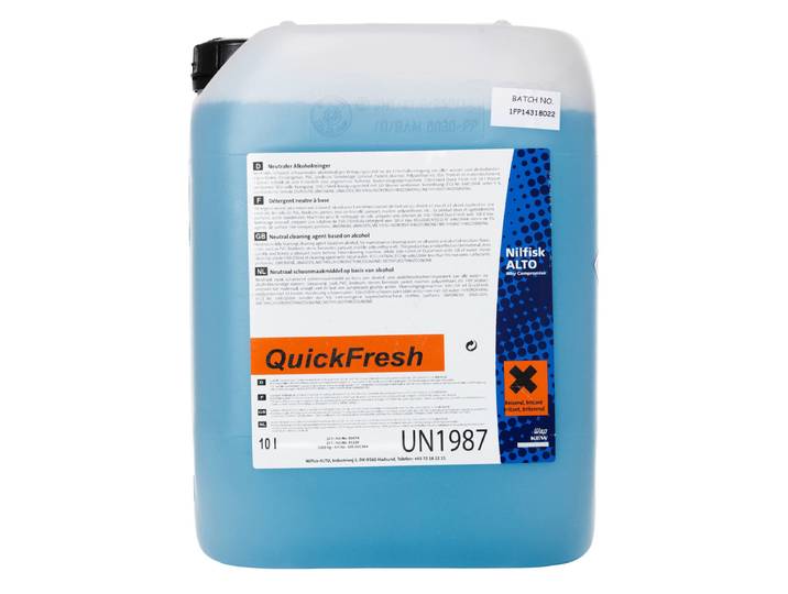 Nilfisk Alto Quick Fresh 10 L mit Frischeeffekt Boden Zubehör