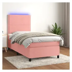 vidaXL, Boxspringbett, Almelville (Flach mit Nägeln) (80 x 200 cm)