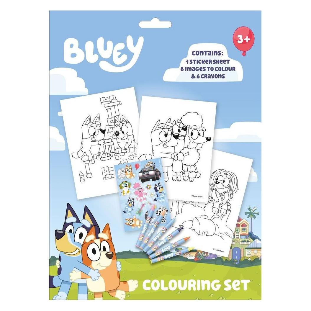 Kids Licensing Bluey Colouring set (60618396)
