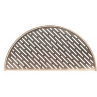 Edelstahlauflage halbrund BJ, Grillrost edelstahl, für Kamado Big Joe
