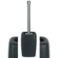 Spirella WC Bürste "Retro" Steingut 11,5 x 42 cm Schwarz