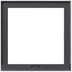 Adapterrahmen mit quadratischem Ausschnitt 55x55 mm (IP20) (anthrazit)