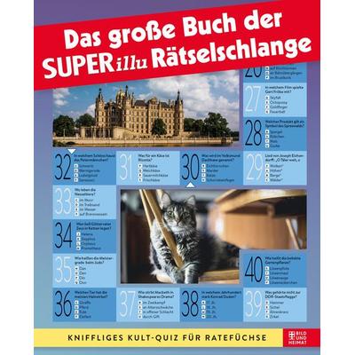 Das große Buch der SUPERillu-Rätselschlange, Taschenbuch von , Bild und Heimat, 978-3-95958-314-5