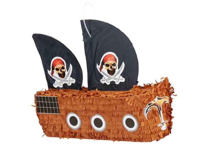 Relaxdays Pinata Piratenschiff