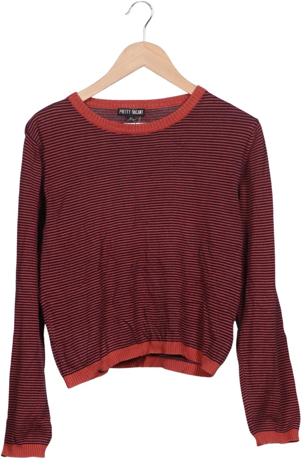 Pretty Vacant Damen Pullover, Rot, Gr. L, Baumwolle - Second Hand