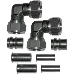KG Wolf, Zubehör Stromerzeuger, Wolf Anschluss-Set CRK für Röhrenkollektor CRK (Solaranlage Montagematerial)