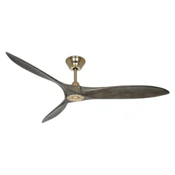 Eco Airscew 152, Ventilator in Gold und Grau ohne Licht, CasaFan