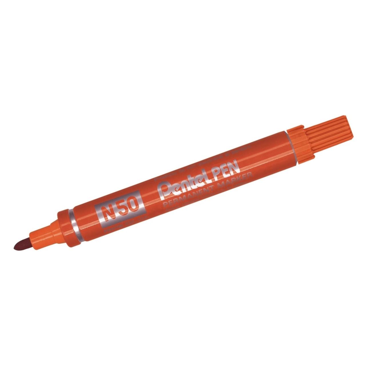 Pentel Permanentmarker N50 2mm orange (1x) (N50-FE)