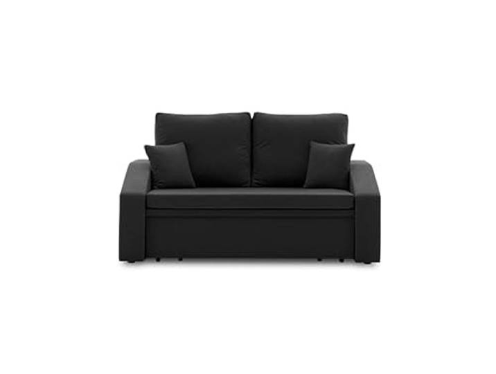 Sofini Sofa Hewlet mit Schlaffunktion! Best Schlafsofa! 2- Sitzer Sofa! Polstermöbel mit stauraum. Schlafsofa mit schlaffunktion und Bettkasten. Kleines Sofa! (MIKRO 15)