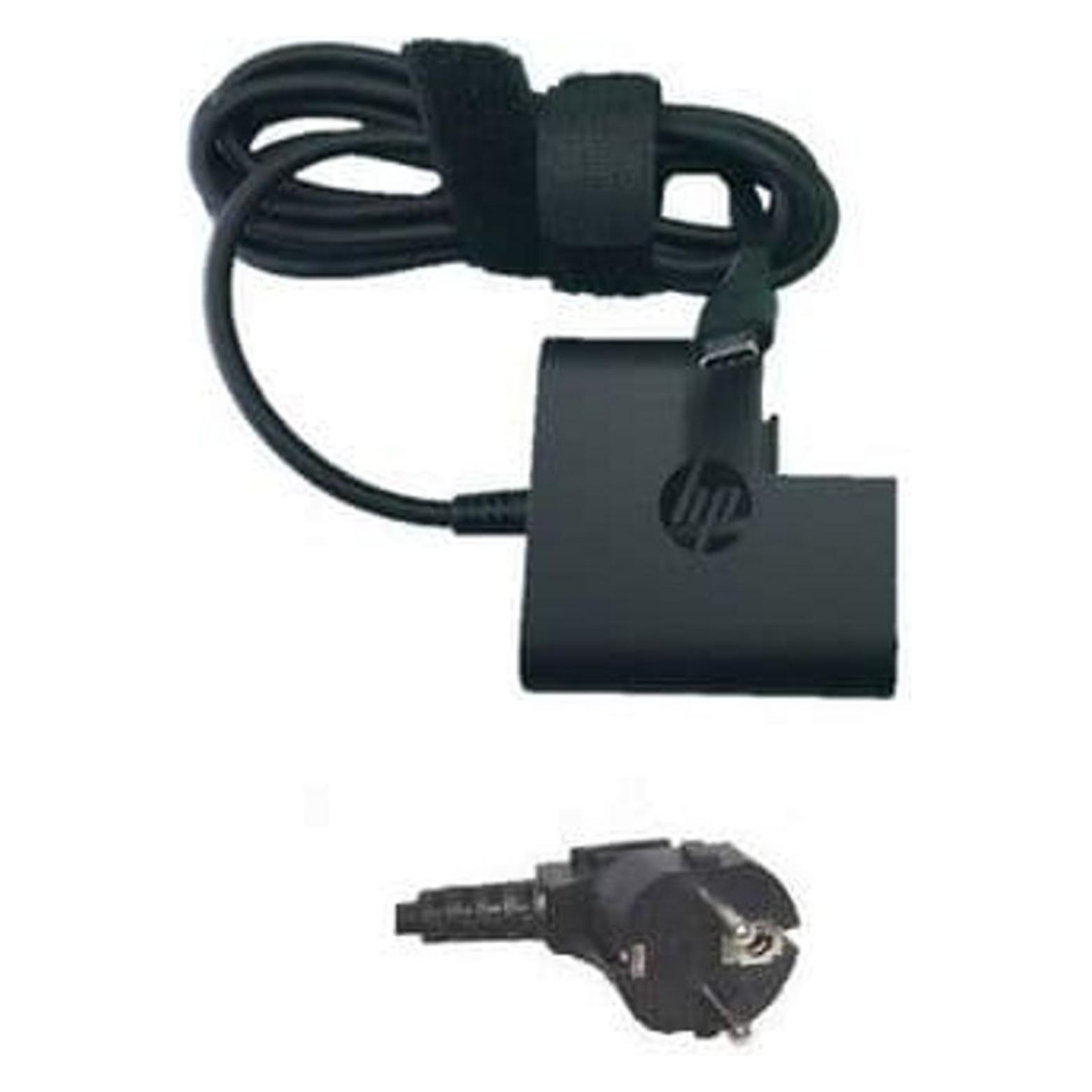 HP AC-Adapter 65 Watt USB-C + FDH-CORD 1.8m EURO (65 W) (L43180-005)