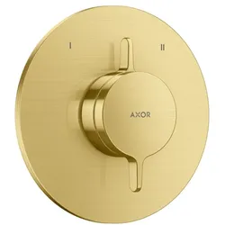 hansgrohe AXOR One Mischer 48415950 Unterputz für 2 Funktionen, brushed brass