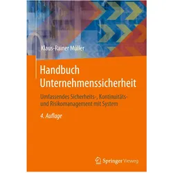 Handbuch Unternehmenssicherheit, Fachbücher von Klaus-Rainer Müller