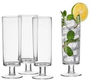 Mikasa Set of 4 Craft Spritzer Glasses, 9.5 Oz