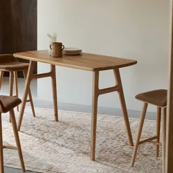 Alba - Bartisch aus massivem Eichenholz 4-6 Pers