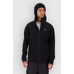 Mons Royale Offgrid Merino Fleecejacke black Gr. M