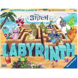 Ravensburger Stitch Labyrinth - Gesellschaftsspiel & Brettspiel ab 7 Jahre (Deutsch, Englisch, Französisch, Italienisch, Niederländisch, Portugiesisch, Spanisch, 2 - 4 Spieler)