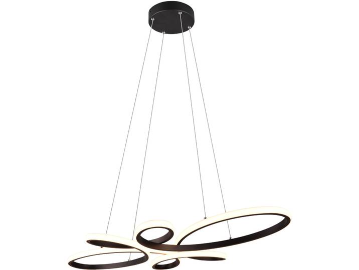 Pendellampe Yusuf schwarz matt Metall Dimmbar B 83 cm - LED- LED Energiesparlampe