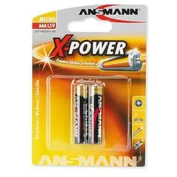 Ansmann Aaa Alkaline Batterien Lr 03 X-Power Blister 2 Stück