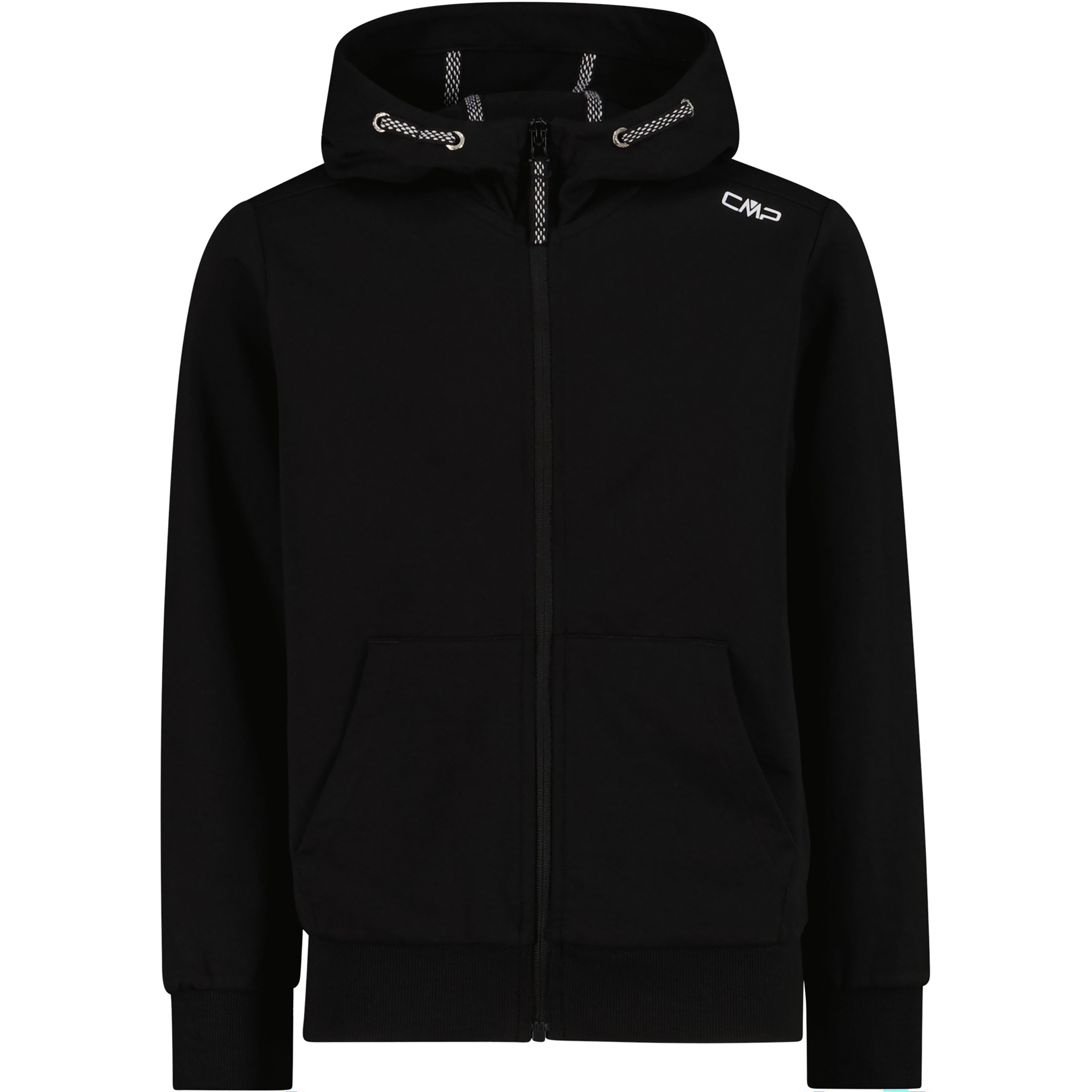 CMP Kinder Wanderjacke schwarz Größe 128 Trekking Elastisch
