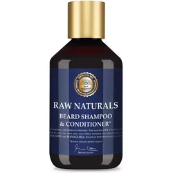 Raw Naturals, Bartpflege, Bart Shampoo & Spülung Rustic (250 ml)