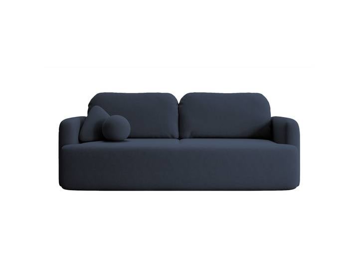 Dreisitziges, ausklappbares Sofa Lambina mit Stauraum,