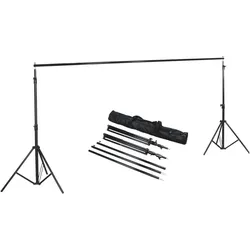 Nanlite Backdrop Support Stand (300 cm, 300 cm), Hintergrundsystem, Schwarz