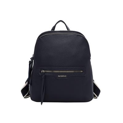 Rucksack EMILY & NOAH "Rucksack E&N Josepha", Damen, Gr. B/H/T: 26cm x 32cm x 7cm, blau (blau 500), Polyurethane, Rucksäcke Rucksack