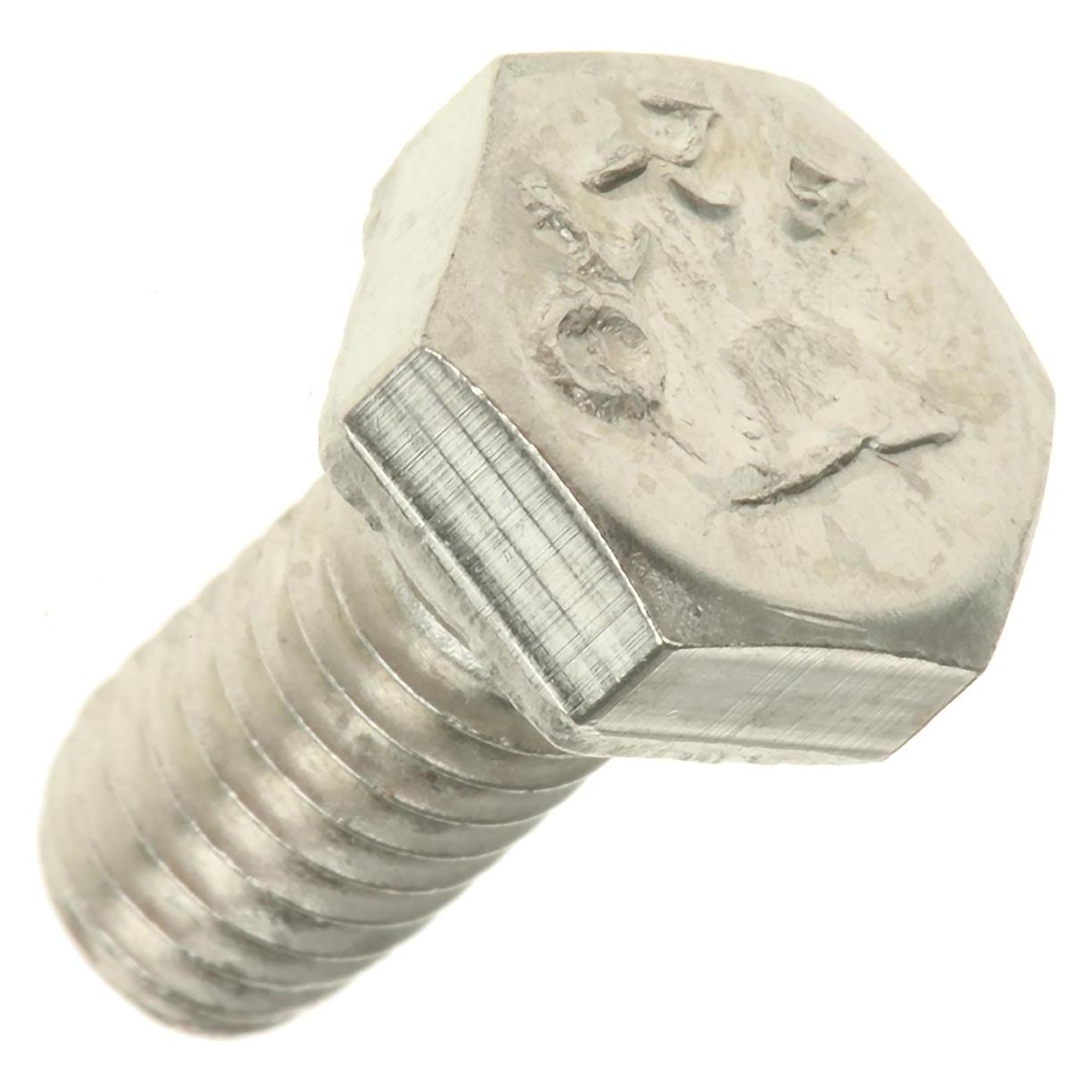 RS PRO A2 S/Steel hex head set screw,M6x12mm (7976305)