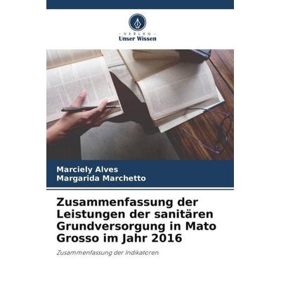 Zusammenfassung der Leistungen der sanitären Grundversorgung in Mato Grosso im Jahr 2016, Taschenbuch von Marciely Alves,Margarida Marchetto, Verlag