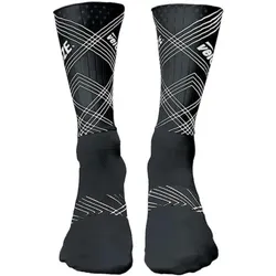 MCG, Unisex, Sportsocken, Socken Aero schwarz S schwarz - aerodynamische für mehr Speed (S), Schwarz