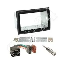 Renault Mégane II Autoradio 2-DIN Einbaurahmen Radioblende+Adapter Einbauset
