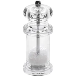 Cole & Mason 505, Pfeffermühle + Salzmühle, Transparent