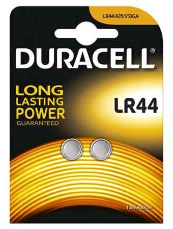 Duracell LR44 batterij voor elektronica, 2 stuks