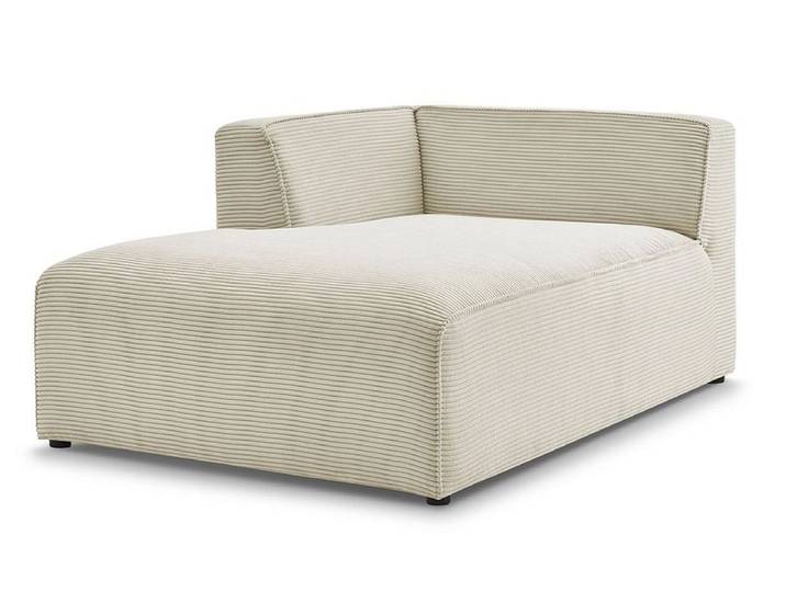 Récamière BOBOCHIC MEGEVE Cord-Stoff beige