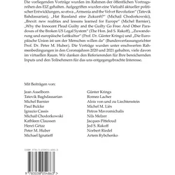 Europa in turbulenten Zeiten, Fachbücher von Andreas Kellerhals