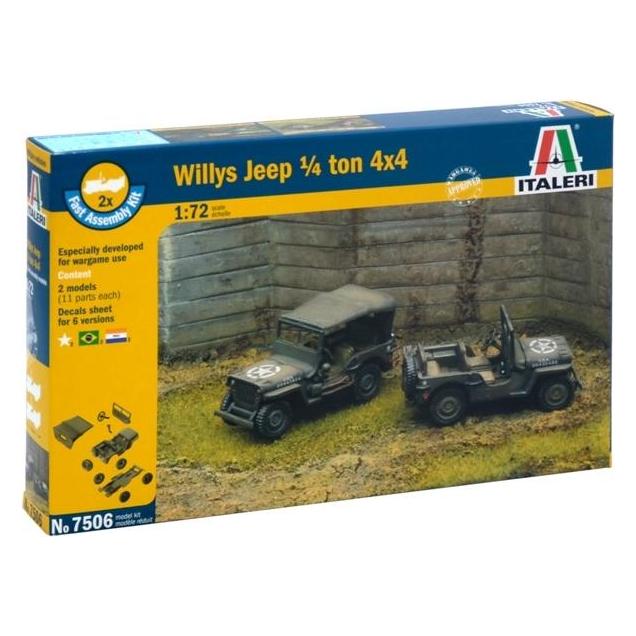 Italeri Willys Jeep (ITA 7506S)