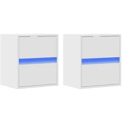 Helloshop26 - Multimedia-Wand-TV-Möbel TV-Regal Sideboard TV-Schrank für Esszimmer Wohnzimmer Schlafzimmer mit LED-Beleuchtung 02_0029106
