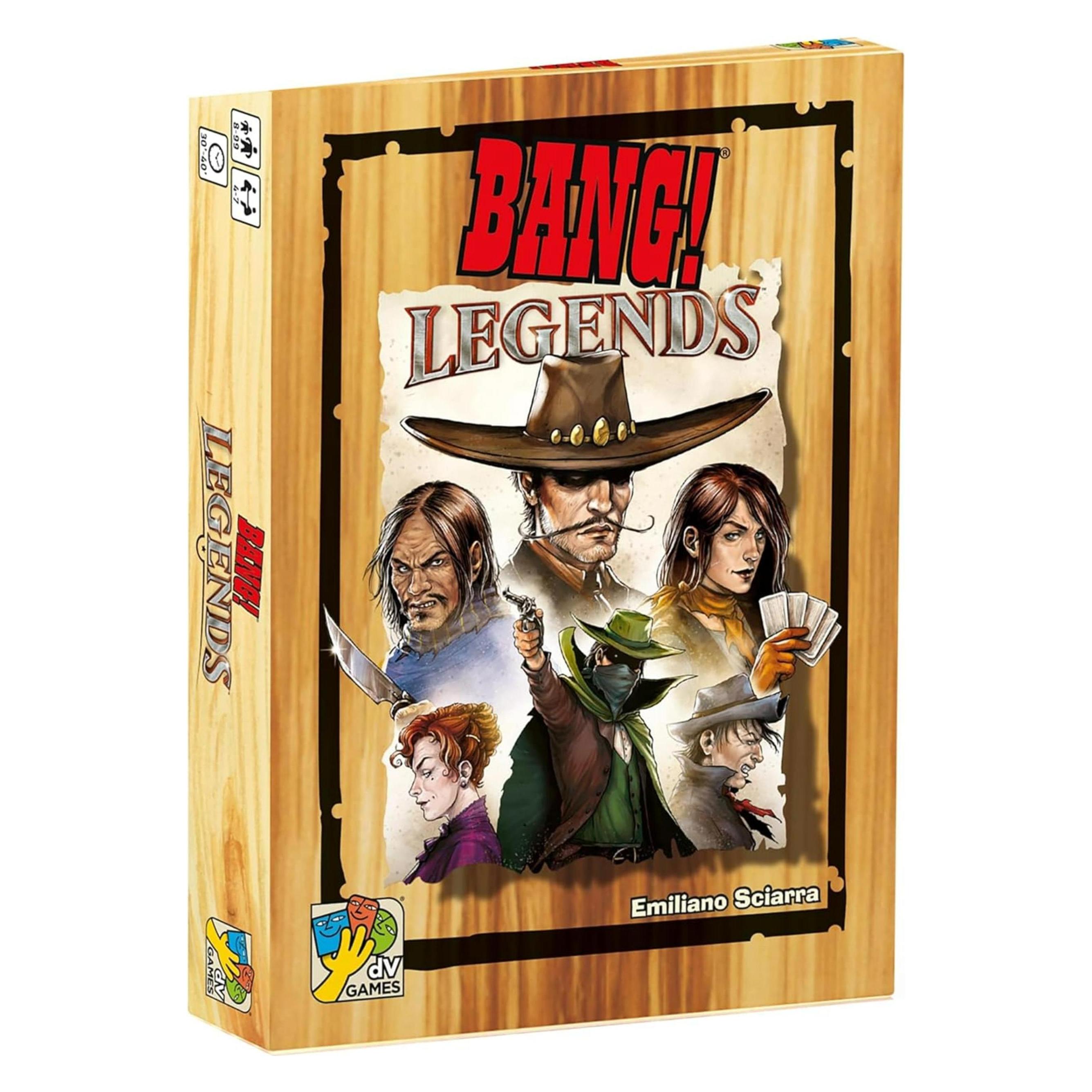 DV Giochi Bang Legends by DV Games - Strategy Game (4 - 7 Spieler) (DVG9119)