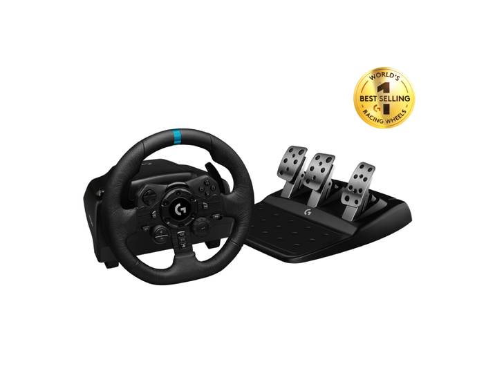 Logitech G G923 Noir USB 2.0 Volant + pédales Analogique/Numérique PC, PlayStation 4, PlayStation 5