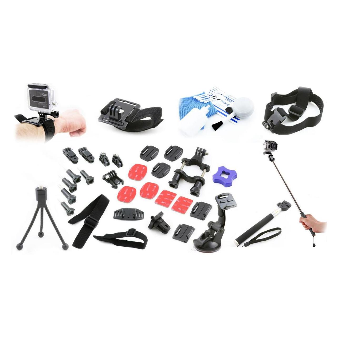 Xrec DuŻy Zestaw AkcesoriÓw Do Sony Action Cam (SB2813)