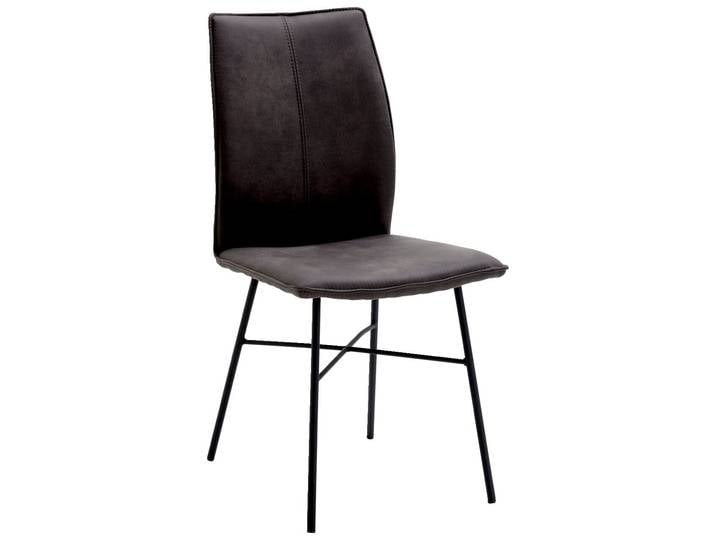 Dieter Knoll Stuhl MIRA, anthrazit, Stoff