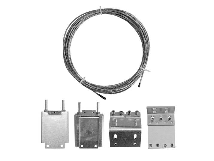 Kit de Quincaillerie pour Porte Coulissante Télescopique, Ouvre-Porte existent, à Faire Soi-Même