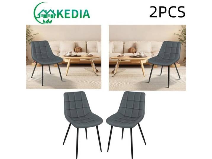 KEDIA. Ensemble de 2 Chaise de Salle à Manger - chaises de cuisine chaises pour salle à manger bureau