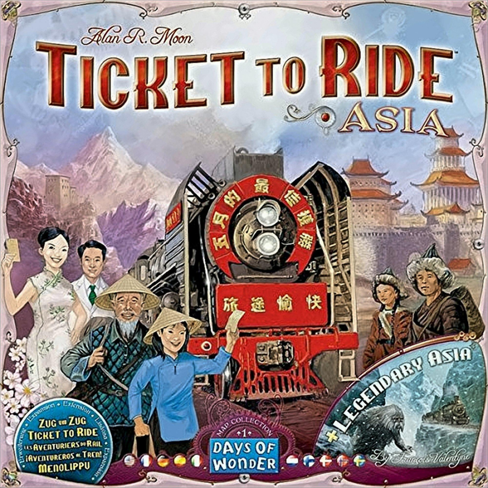 Asmodee Ticket to Ride: Map Collection #1 - Azië