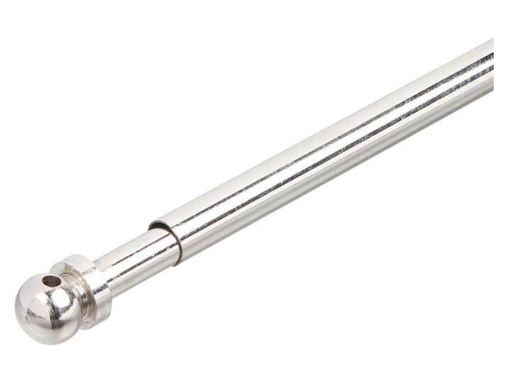 Vitragenstange rund Seven ausziehbar 60 - 85 cm