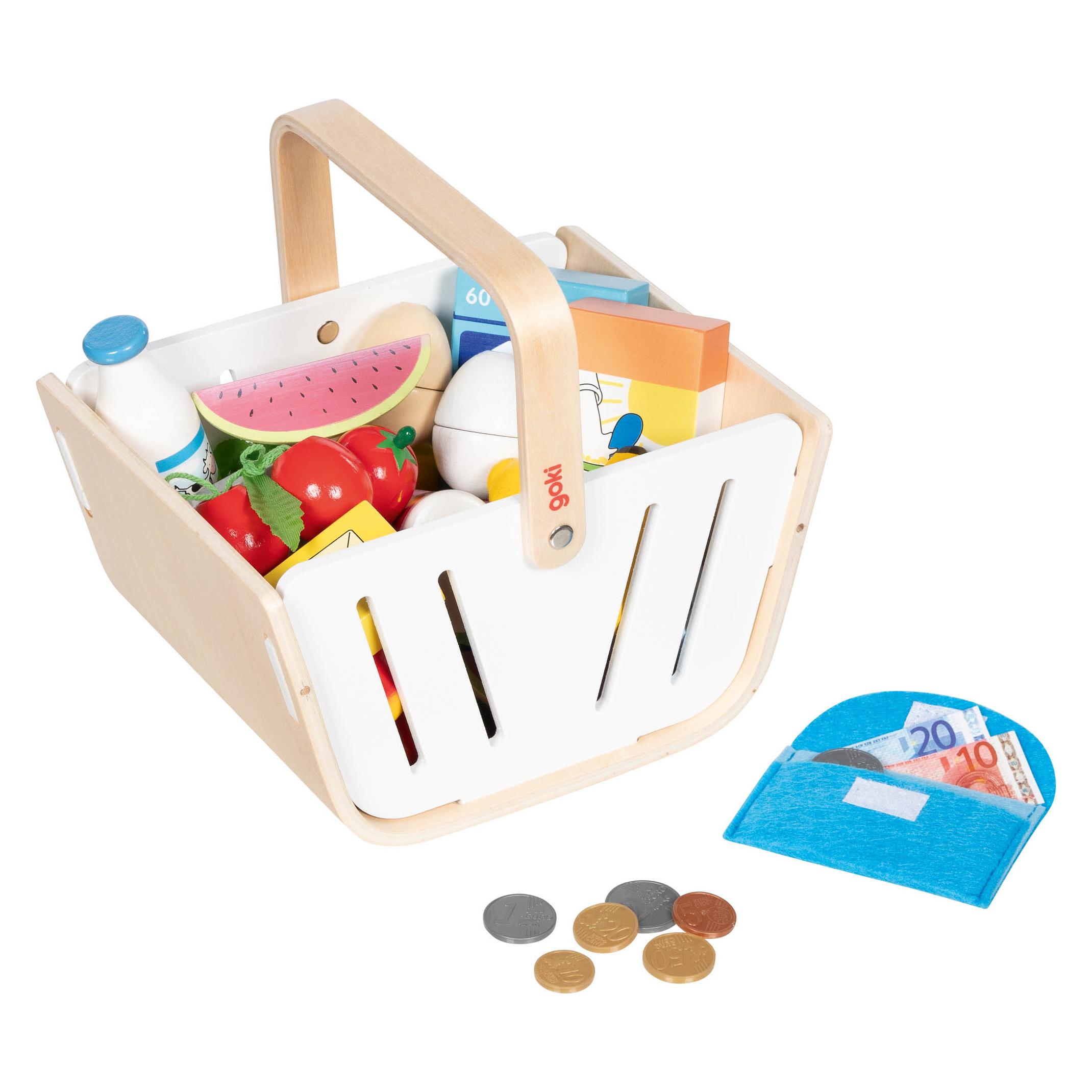 Goki Einkaufskorb MiniShopper mit Geldbörse (51428)
