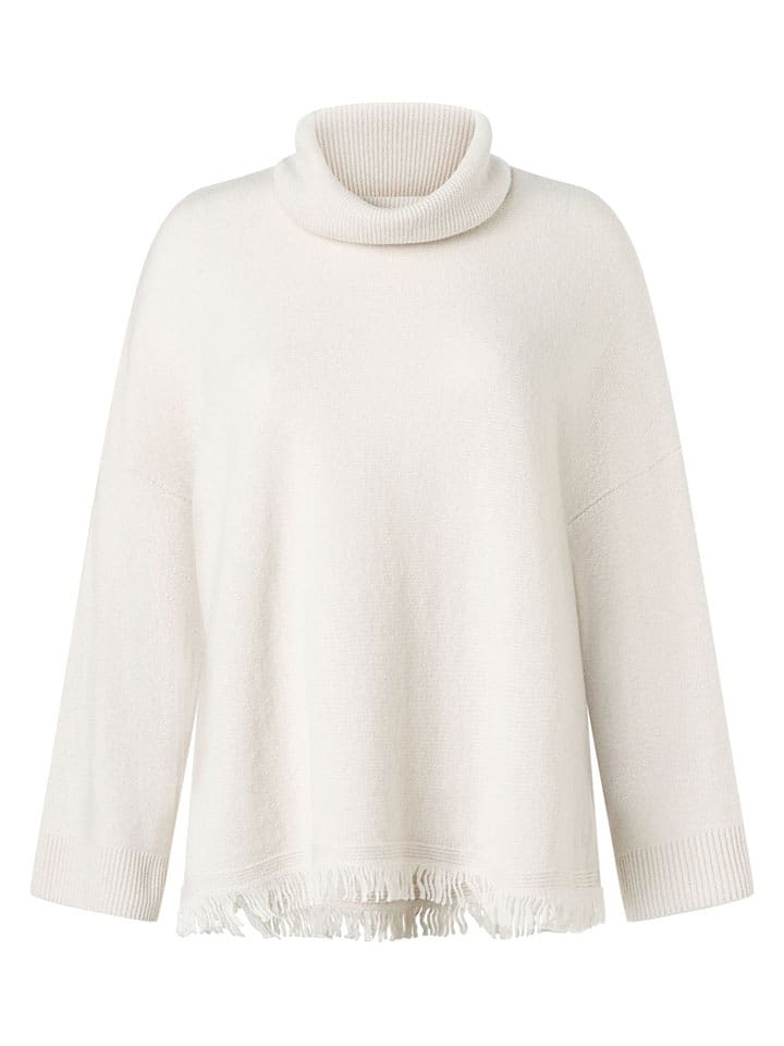 Maerz Muenchen Wollrollkragenpullover in Weiß - 38